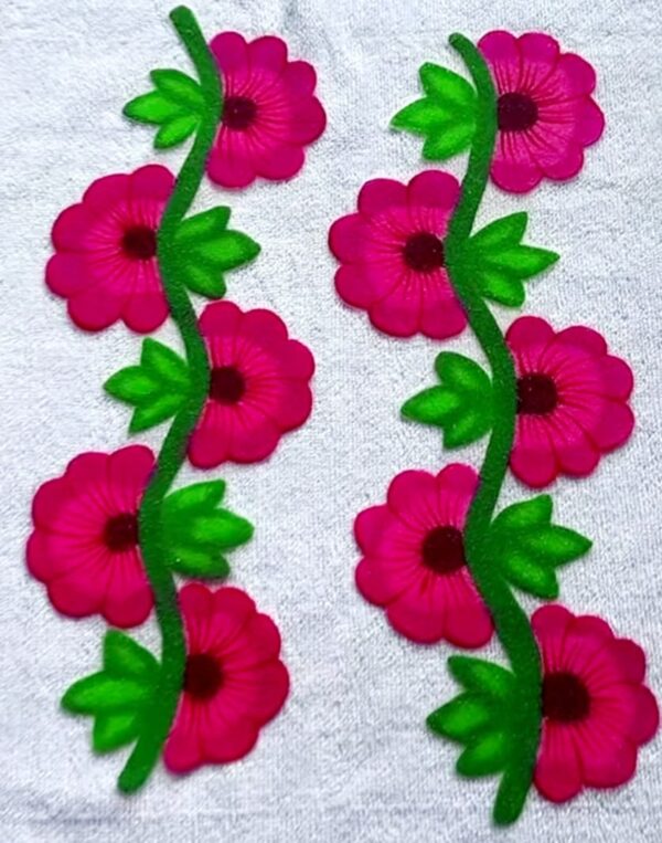 Ready Flower Rangoli for Door