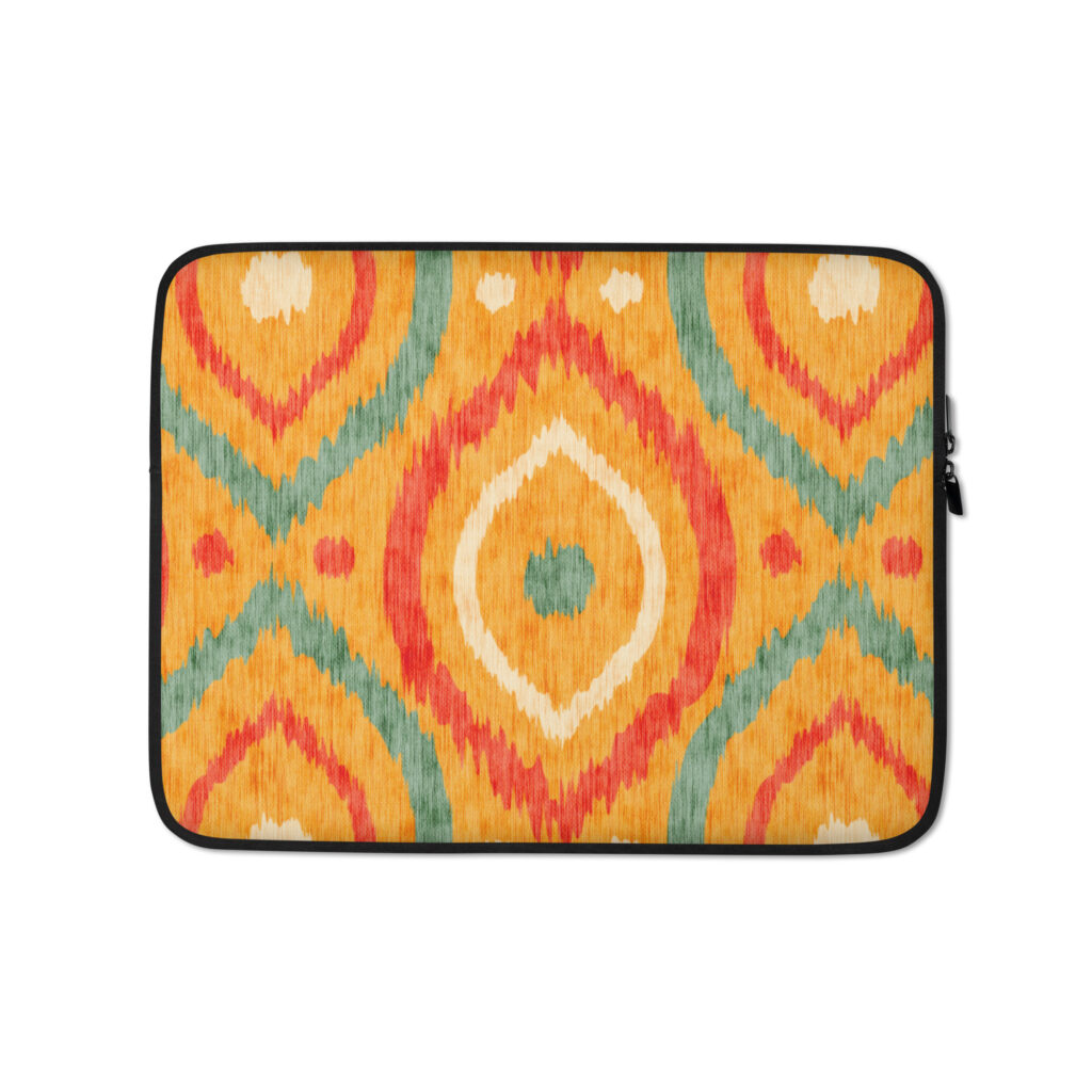 indian pattern laptop sleeve
