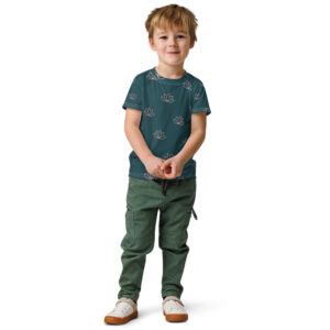 kids cotton crew neck t shirt