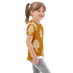 kids cotton crew neck t shirt