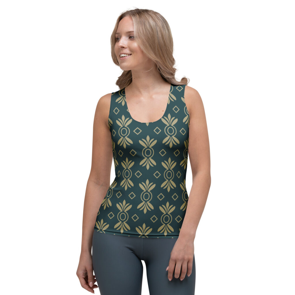 sublimation cut & sew tank top