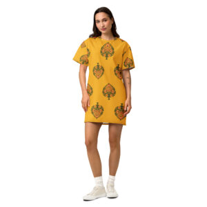 Women clothing cotton t shirt dress
