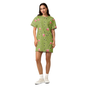 Women clothing cotton t shirt dress