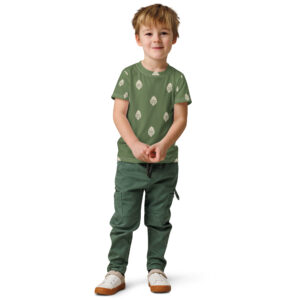kids cotton crew neck t shirt