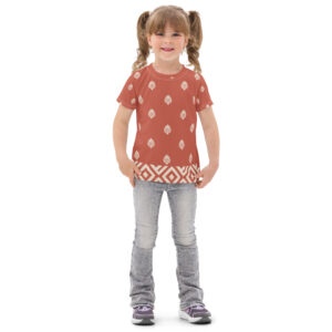 kids cotton crew neck t shirt