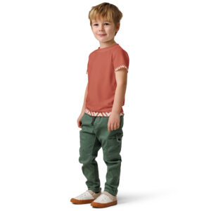 kids cotton crew neck t shirt